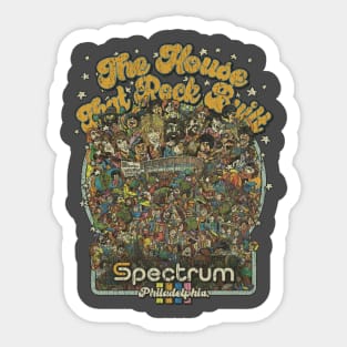 Spectrum Arena Philadelphia 1967 Sticker